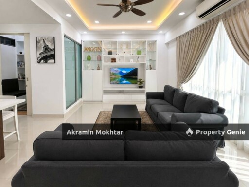 Freehold | Lake Point Residence, Cyberjaya Lake View Unit | Fully Furnished | Renovated & Move-In Ready