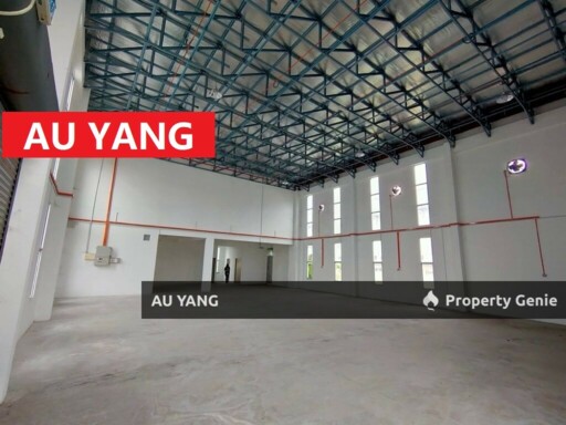 Semi-Detached 1.5 Storey Factory For Rent Bukit Minyak Simpang Ampat Penang