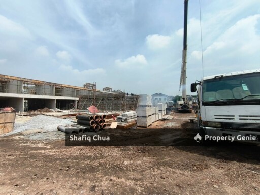 Rumah Baru Design Moden 2 Tingkat Teres Di Jalan Bangau, Telok Panglima Garang