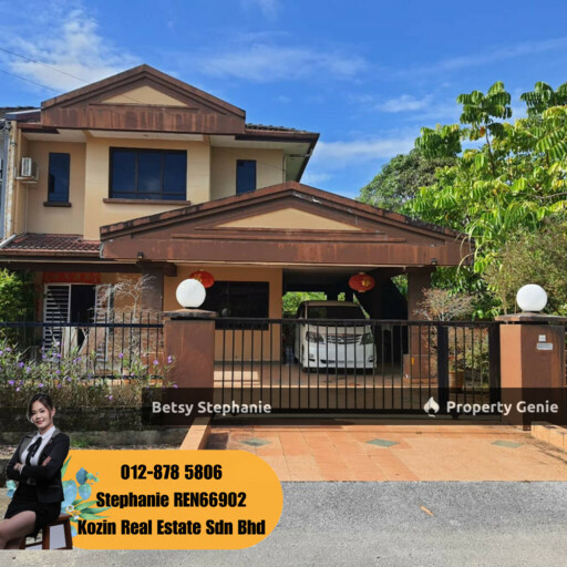 FOR SALE Double storey Semi D@11miles, Kuching Sarawak