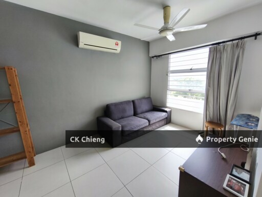Calisa Residence Rent, Partially Furnished 3 Rooms, Taman Mas Puchong