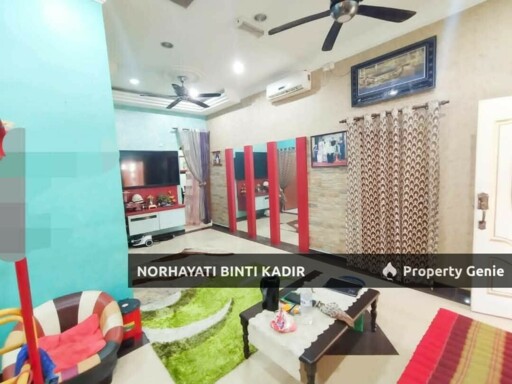 (CANTIK, CORNER LOT) TERES SETINGKAT TAMAN BUKIT BENDERA, MENTAKAB