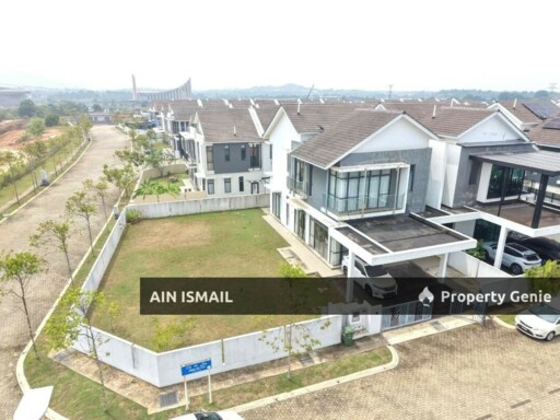 [TANAH BESAR & FULLY FURNISHED] SEMI-D 2 TINGKAT PRESINT 7 (P7), SPRINGVALE, KOTASAS