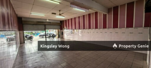 Bercham Perpaduan Utara Single Storey Shoplot Facing Main Road