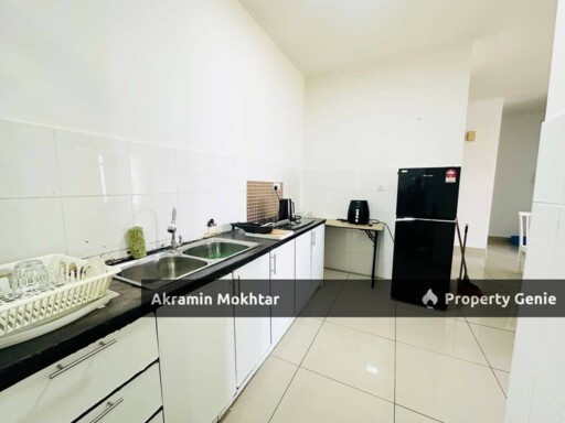 Freehold, End Lot & 2 Parking | Dwiputra Residences Condominium Presint 15, Putrajaya (FULLY FURNISHED)