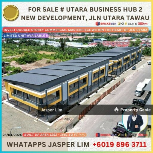 New Project Development Utara Business Hub 2 Tawau
