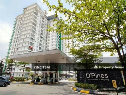D'Pines Taman Nirwana Ampang Condominium Auction | 3+1 Rooms | Near LRT Cempaka