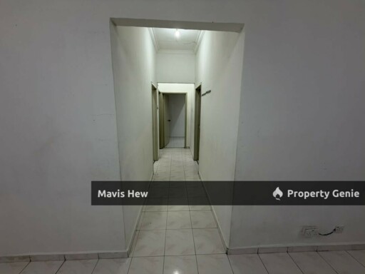 For Rent Ria 1 Apartment @Taman Megah Ria, Partial Furnished