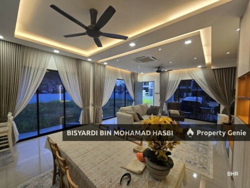 FURNISHED CORNER LOT SUPERLINK HOUSE RESIDENSI LAMBAIAN 2 BANGI.