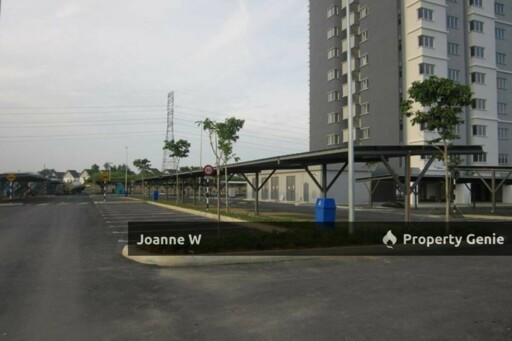 Fully Furnished Affordable Apartment for Sale at Pangsapuri Kemuning Aman
