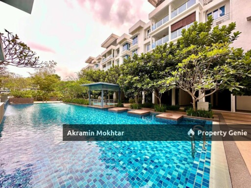 FREEHOLD, END UNIT & 2 COVERED PARKING | Well Kept Maintained Resort Style Apartment Putra 1, Bandar Seri Putra, Bangi.