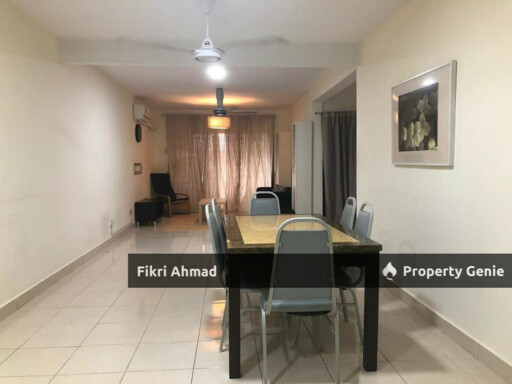 FOR RENT: Near LRT Fully Furnished Putra Villa Condominium Taman Melati