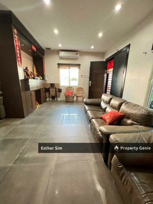 Renovated 3 Storey Corner House with Gated/Guarded Community Located in Raja Uda. Walking Distance to Markets, Banks and School.