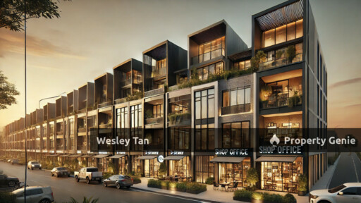 Kota Roadside New Commercial Project 3 Storey Shop Open For Booking