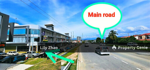 Ground Floor Shop Lot / Showroom / F&B for Rent, Corner Lot 1,250 Sq ft, Road Frontage, Prime Location @ 88Market Place, Kota Kinabalu