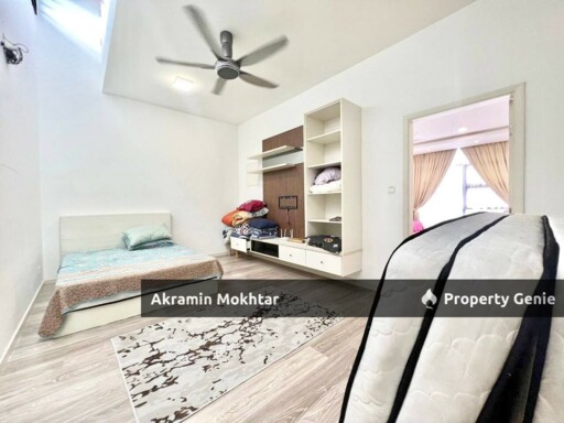 Renovated & Fully Furnished | Double Storey Super-link, Akasia Cahaya Alam @ Sek U12, Shah Alam