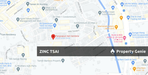 Seri Gembira Apartment Taman Bamboo Jalan Ipoh Freehold Auction | Corner Lot | 3+1R3B | Save RM 79K