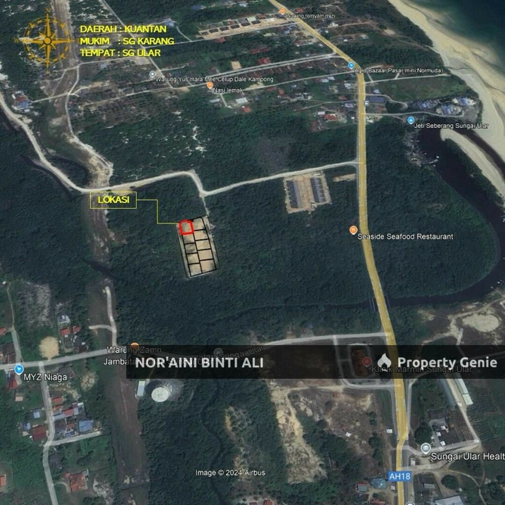 Turun Harga ‼️  🏞 Tanah Lot Bangunan Mukim Sungai Karang untuk Dijual!