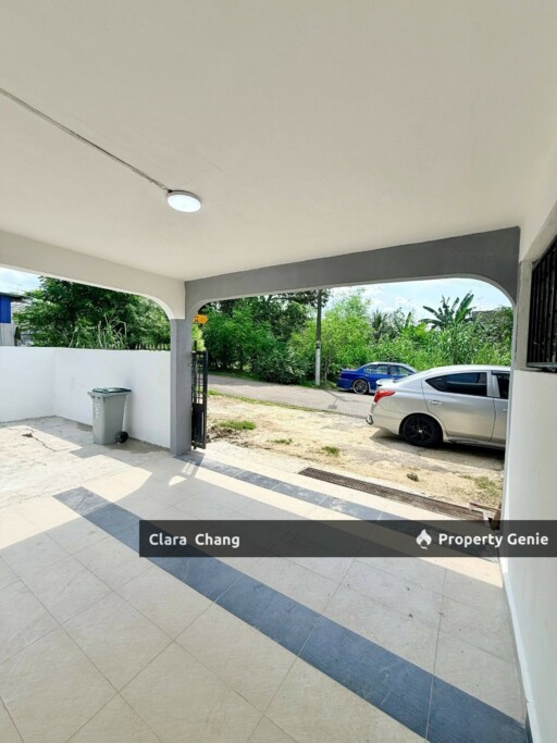Taman Kluang Barat Double Storey Low Cost House Unblock Endlot Unit