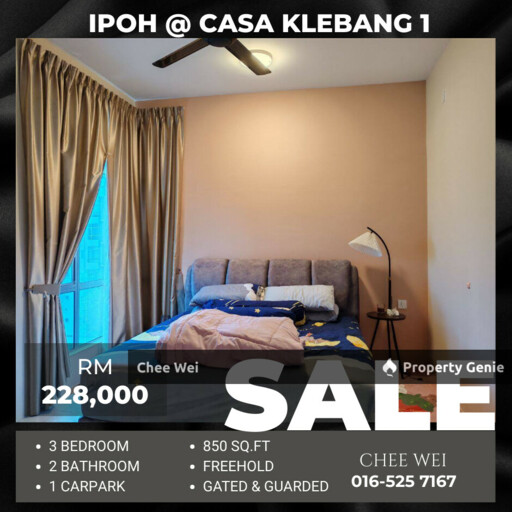 📍IPOH @ Casa Klebang 1 For Sale