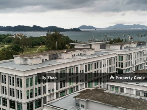 Penthouse Duplex Sea View for Sale Corner Lot, 1,586 sf, Renovated @ Riverson, Kota Kinabalu City Centre
