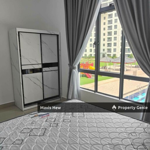 For Rent, KSL Residence 2 @Kangkar Tebrau, 2 Carpark, Fully Furnished