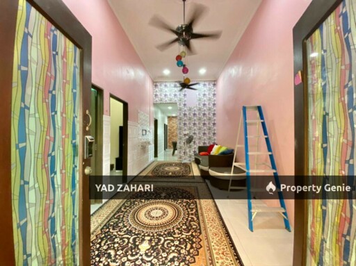 Taman Meru, Klang | Single Storey Terrace 4 Bedrooms | RM420K - Renovated With Mini Swimming Pool Unit And Facing Open
