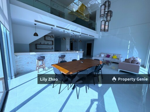 Exclusive Full Sea View Triplex Resort Penthouse For Sale, 3,701 Sf, Signal Hill, Kota Kinabalu City, Sabah.