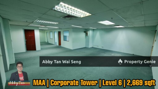 For RENT | Menara MAA | Office | Level 6 | Town Centre