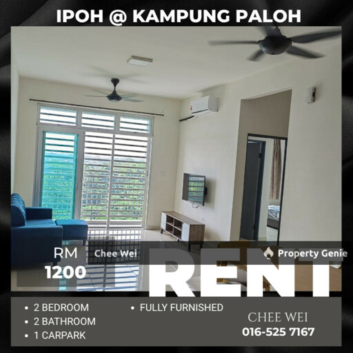📍IPOH @ Residensi Kg Paloh For Rent