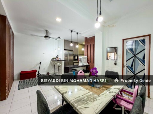 Renovated Double Storey Terrace, Desiran Bayu, Puchong.