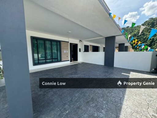 Guarded New Double Storey Terrace House Gunung Lang Ipoh for Sale