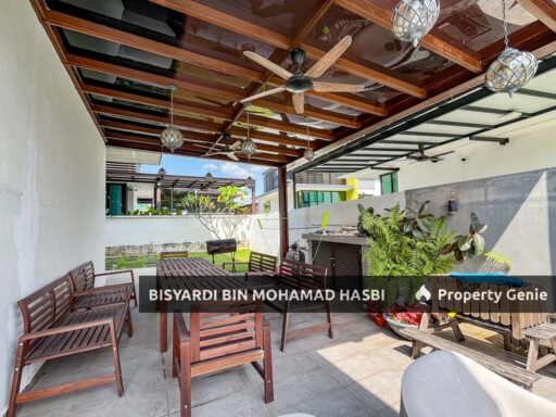 Fully Renovated With Swimming Pool, Double Storey Semi Detached Ficus Peak @ Denai Alam, Shah Alam.
