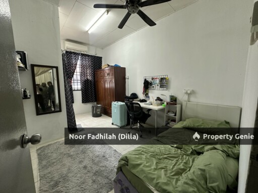 Double Storey House Taman Matahari Indah Depan Surau Booking 1K Full Loan