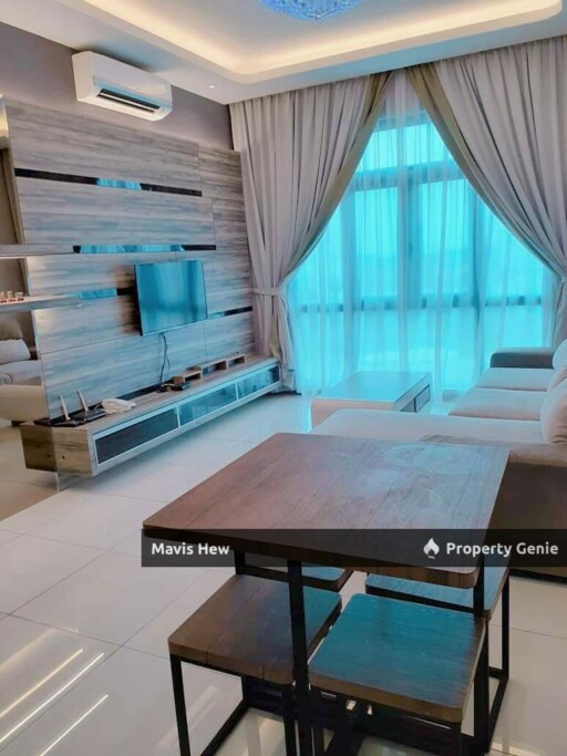 For Rent, Crescent Bay Suites @Bayu Puteri, Near Ciq, Fully Furnished