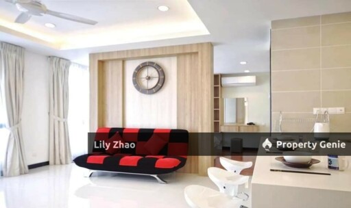 Pelagos Designer Studio Suites for Rent @Waterfront, KK City - Renovated & Fully Furnished with City View