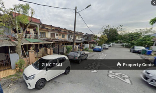 Taman Sri Muda Seksyen 25 Shah Alam 2 Storey Terrace House Auction | Freehold | 840 sqft