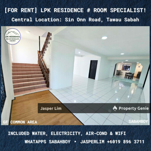 LPK Residence Bungalow _ Room For Rent