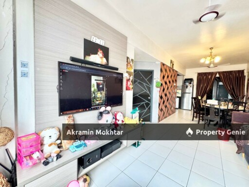 Partially Furnished & 1 Parking | Calisa N Residences, Taman Mas Sepang, Puchong