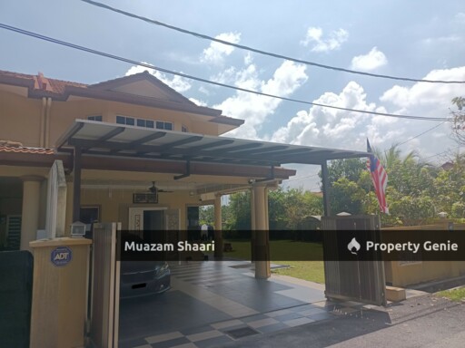 Semi Detached Corner Lot Double Storey House