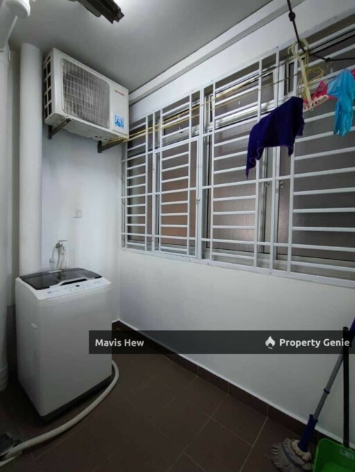 For Rent, Larkin Heights @Taman Larkin Idaman, Carpark, G&G, Partial Furnished