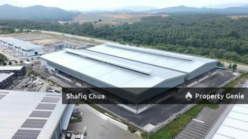 Newly Completed 2 Adjoining Detached Warehouse Factory Enstek, Negeri Sembilan For Sale or Rent