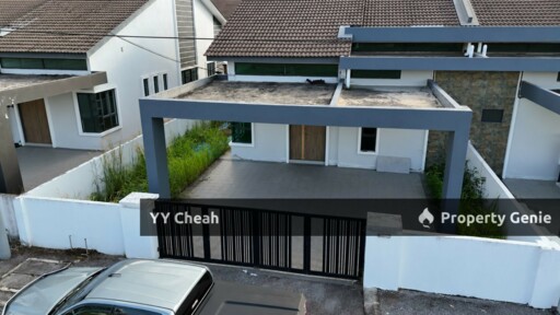 Taman Lapangan Harmoni, Pasir Puteh Ipoh - Single Storey Semi-D For Sale, Modern, Facing Field