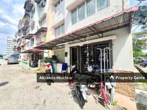 Corner, Ground Floor & Renovated | Pangsapuri Anggerik, Taman Putra @ Kajang