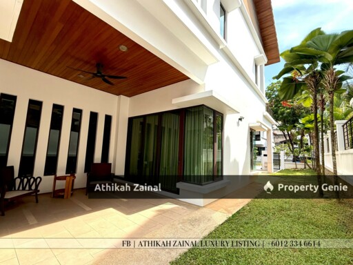 Kiara View, Sri Hartamas. Stunning 2.5 Storey Semid With Great Water Features.