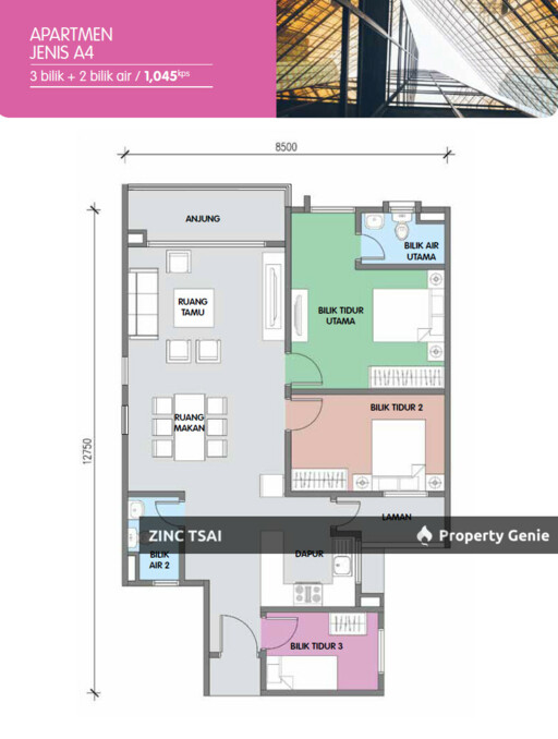 Residensi Jalan Jubilee_PRIMA {Save RM 47,000} 8 mins walk to LRT Pudu_ 5 mins drive to Lalaport BBCC