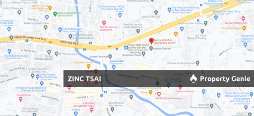 Symphony Tower (Menara Simfoni) Balakong Service Apartment Auction | Freehold | Near Amerin Mall