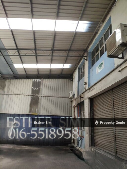 Freehold Semi-Detached Factory/warehouse at Permatang Tinggi Industry, near Bukit Minyak and Iks Simpang ampat Industry, North South highway.