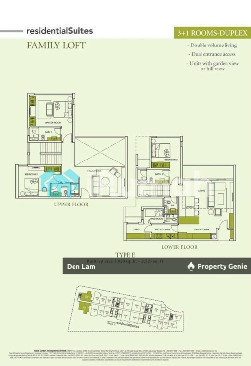 M City Jalan Ampang KL Below Value 20% Family Suite for Sale !!