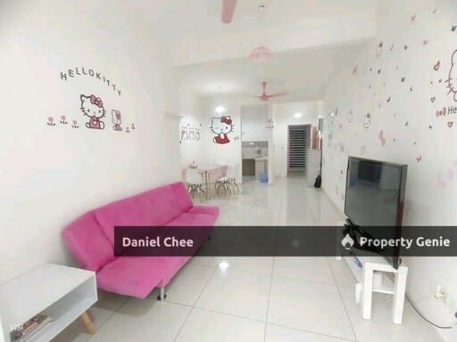 Meru Prima High Floor Hello Kitty Theme Condo FOR RENT